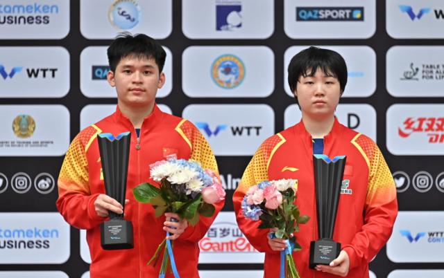 九游体育入口-阿拉木图站混双夺冠 林诗栋蒯曼，下一对“莎头”？